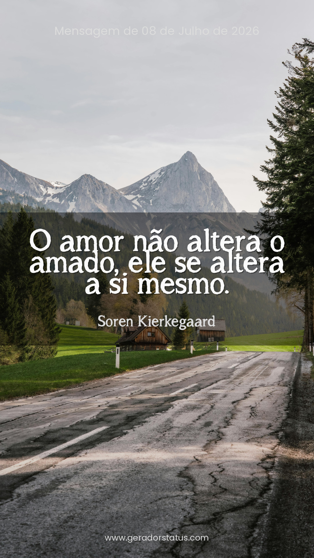 Status do dia: Reflexão