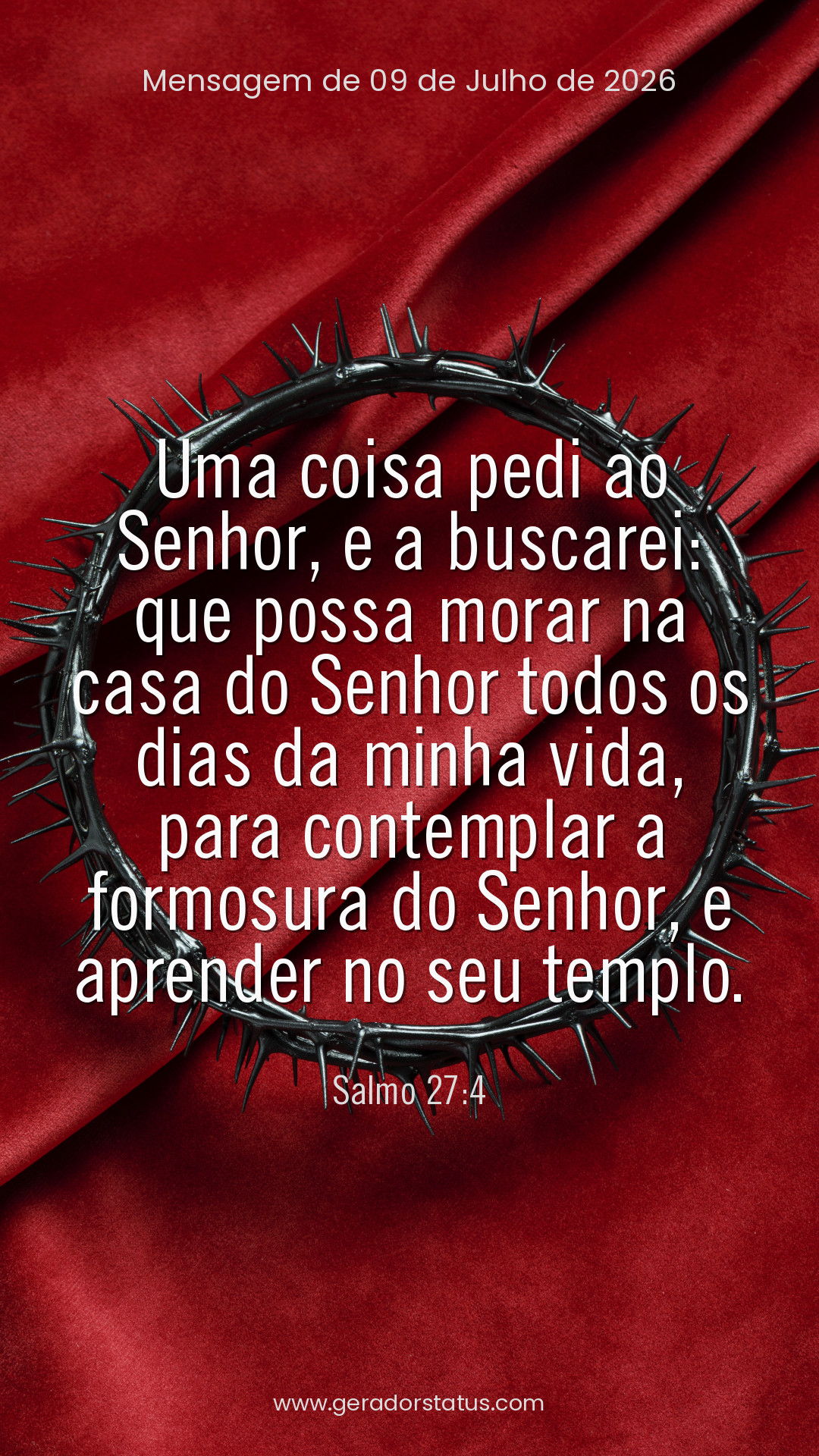 Status do dia: Salmo