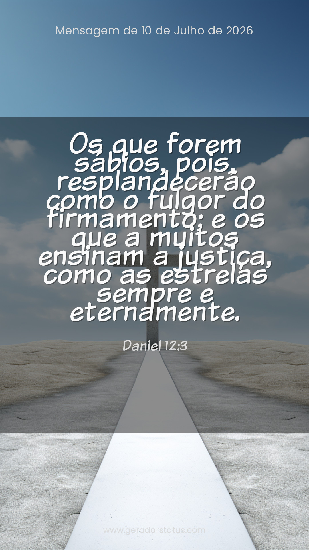 Status do dia: Versículo