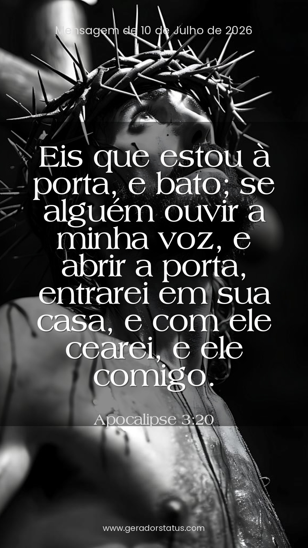 Status do dia: Versículo