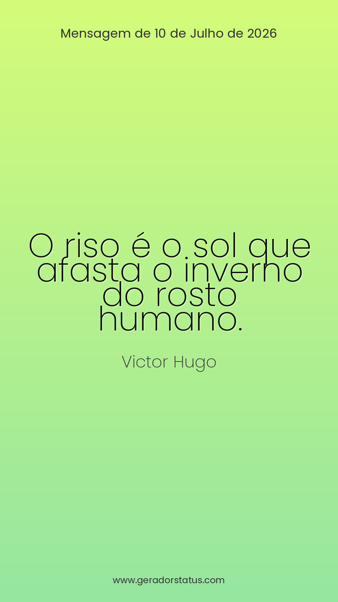 Status do dia: Citação