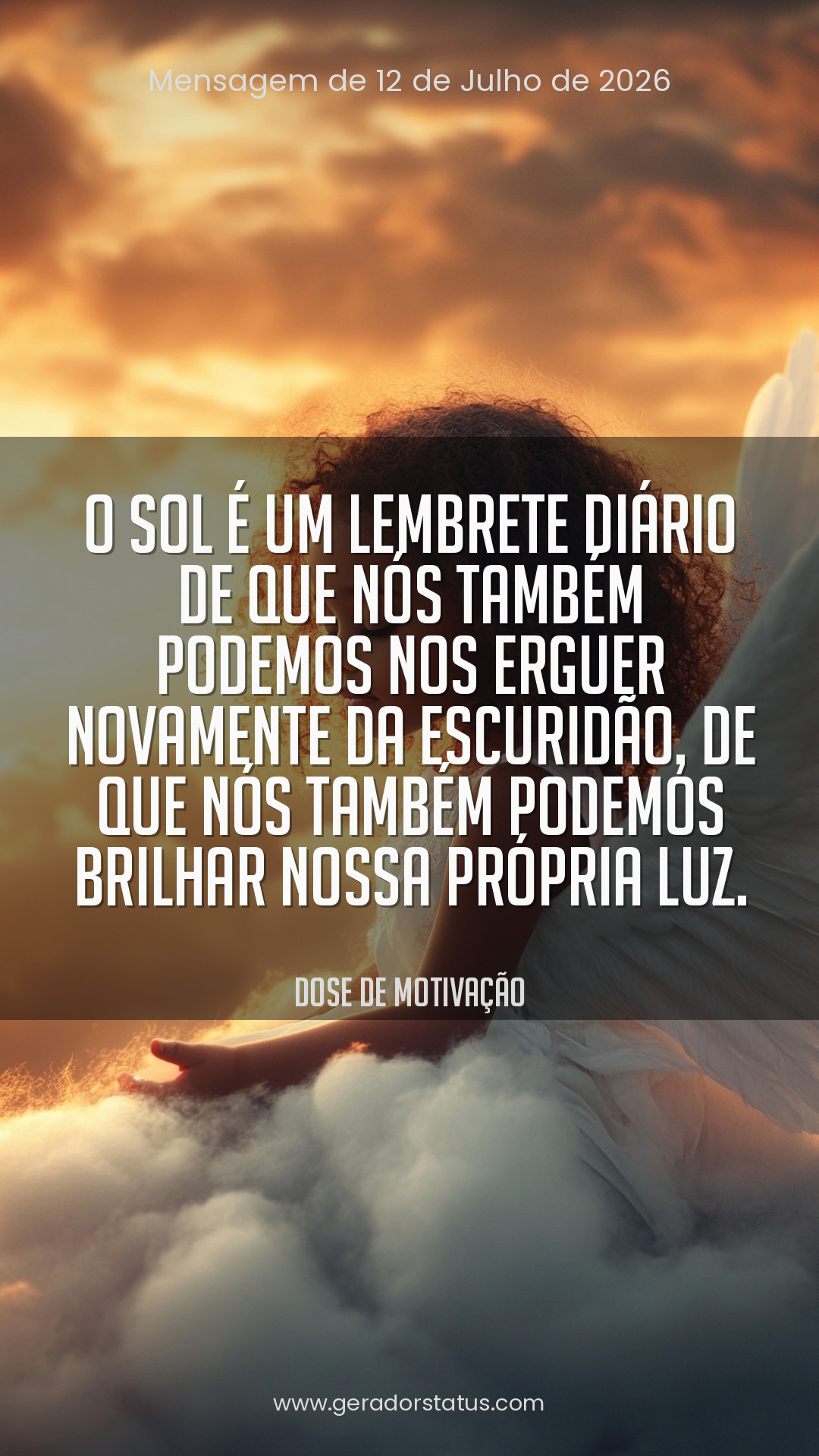 Status do dia: Motivacional