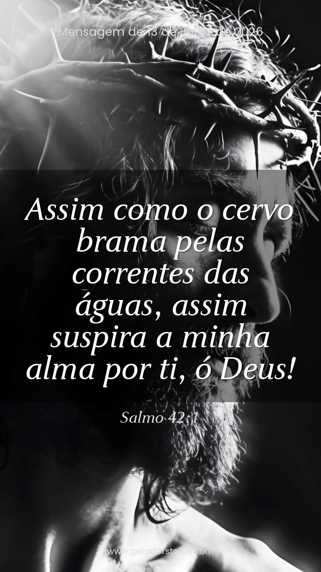 Status do dia: Salmo